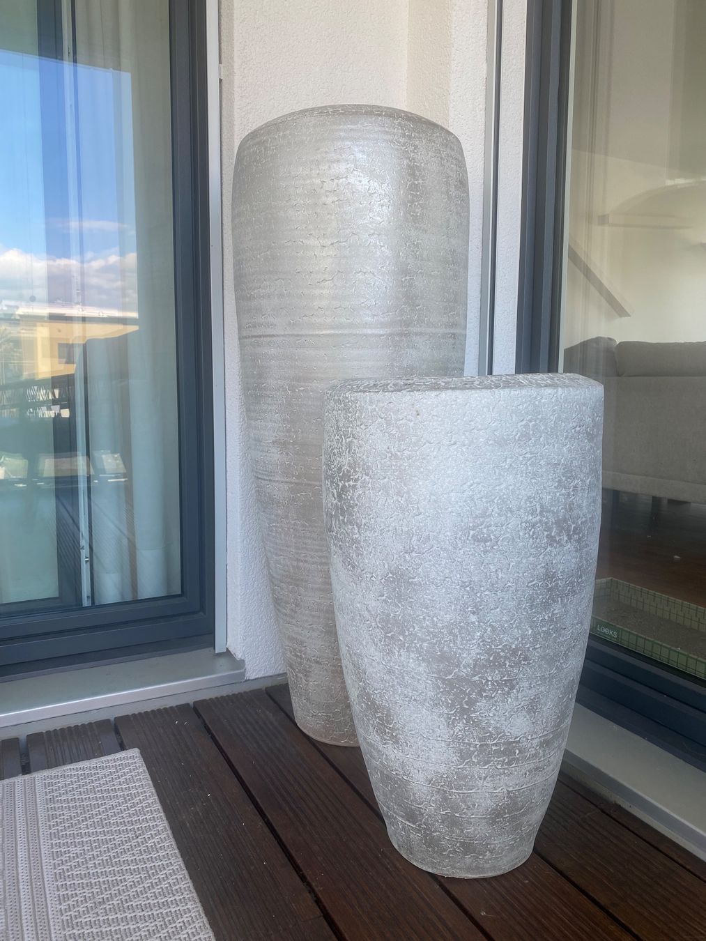Vasi per fiori: 2 Blumentöpfe gross – Usato da Lachen SZ venduto da MAYJA 1