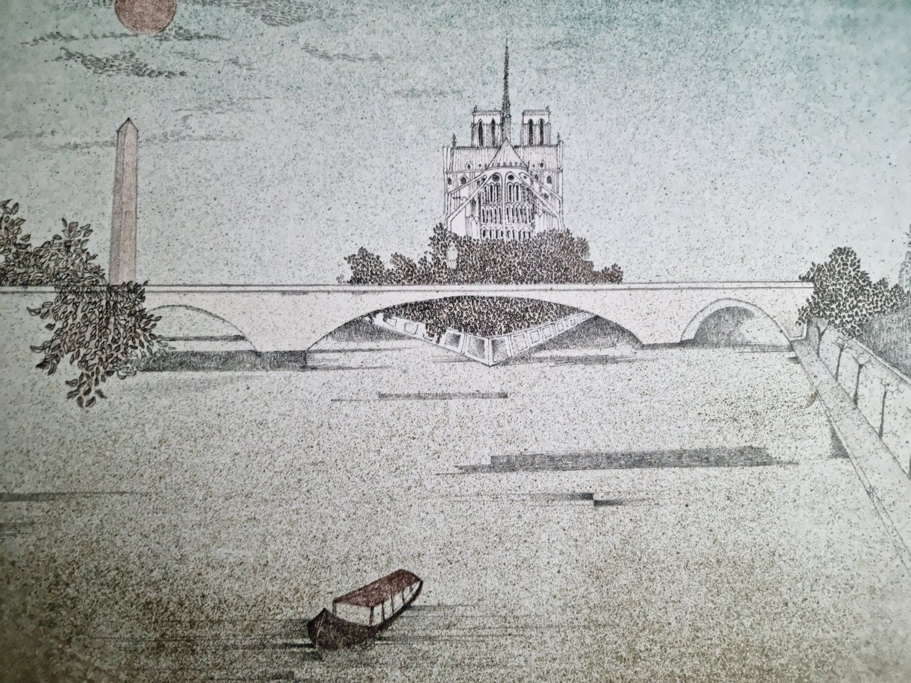 Grafica & Litografie: OSSI CZINNER LITHOGRAPHIE SIGNIERT NUMMERIERT – Usato da Gersau venduto da grafik-kunst 1