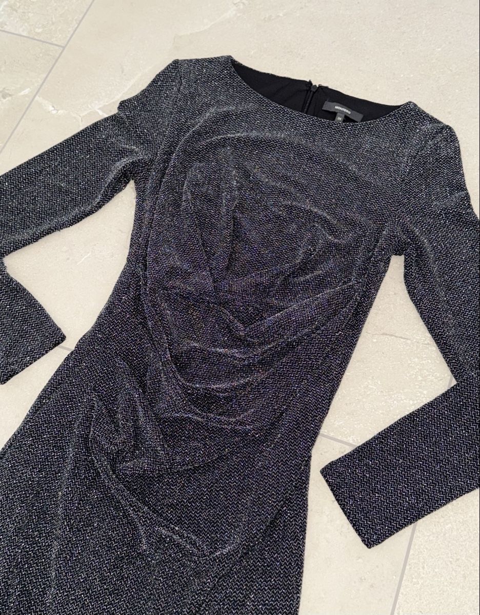 Vestiti: Montego Glitzer Kleid Grau Grösse 34 – Nuovo (secondo la descrizione) da Illnau venduto da koko_33 2