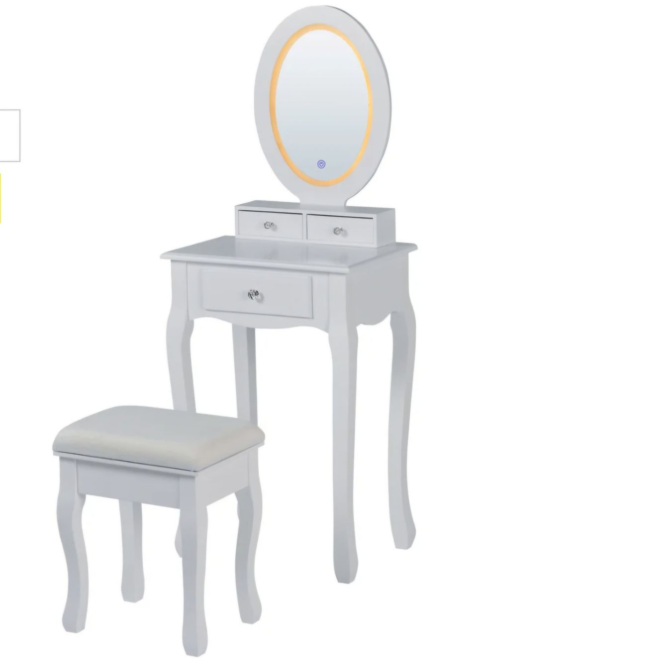 Schminktische: Schminktisch mit Hocker und LED – Gebraucht aus Bassersdorf von isu_hk9p