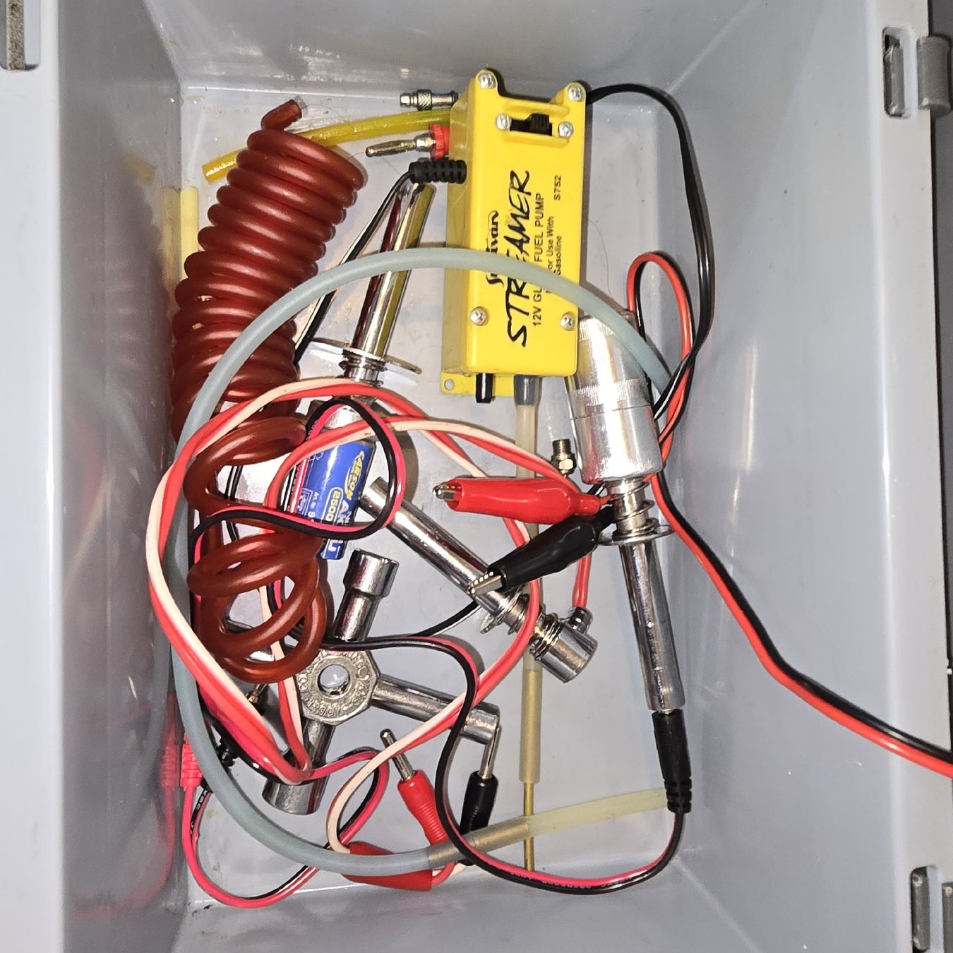 Modelflugzeug Streamer Fuel Pump Power Panel 12V GL Gasoline (Gebraucht ...