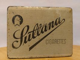 Boîte Sultana Cigarettes 100 Orientales vintage collection 
