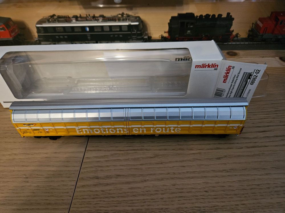 Märklin 48062, Grossraumschiebewagen-Set der Post, H0 | Kaufen auf