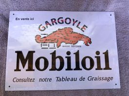 Gargoyle mobil oil service garage