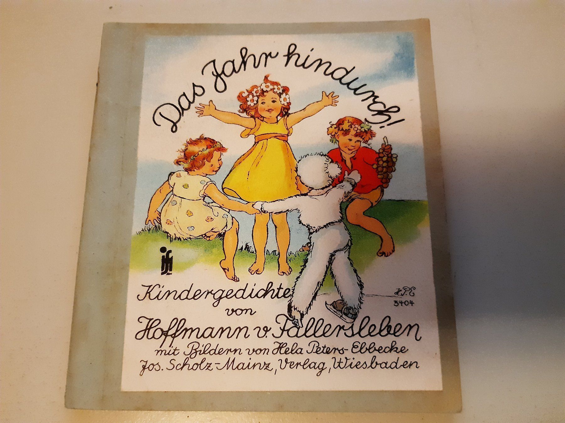 Bücher: Kindergedichte Das Jahr hindurch v. Hoffmann v. Fallersleben – Gebraucht aus Basel von Luge