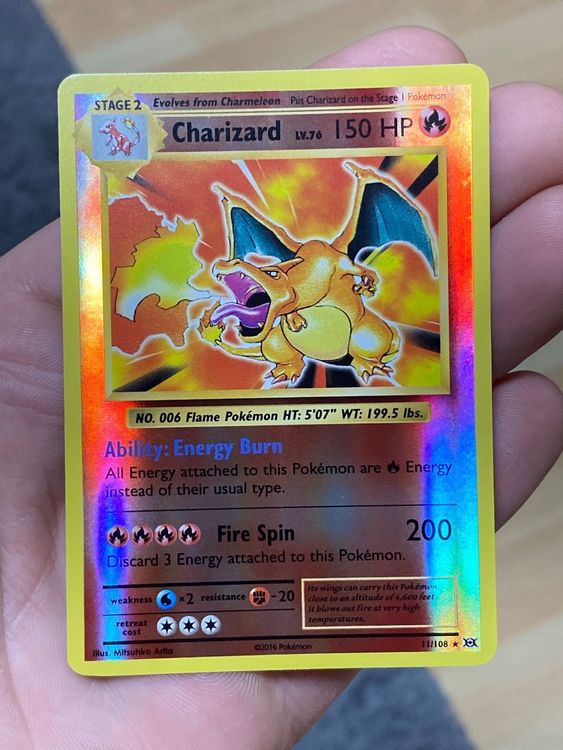 Charizard Reverse Holo Evolutions XY Kaufen auf Ricardo