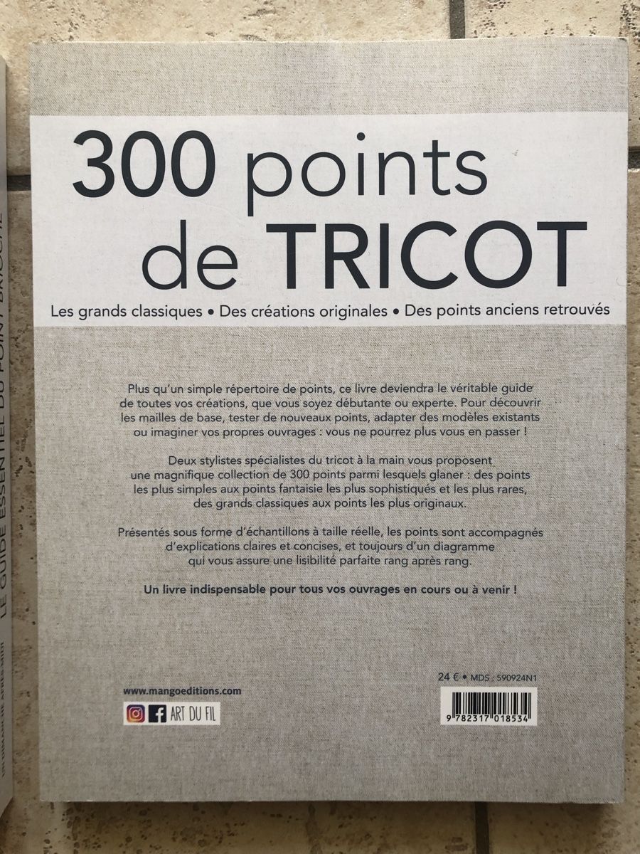 Libri: 3 livres de tricot  – Usato da Chêne-Bourg venduto da sienna8245 4