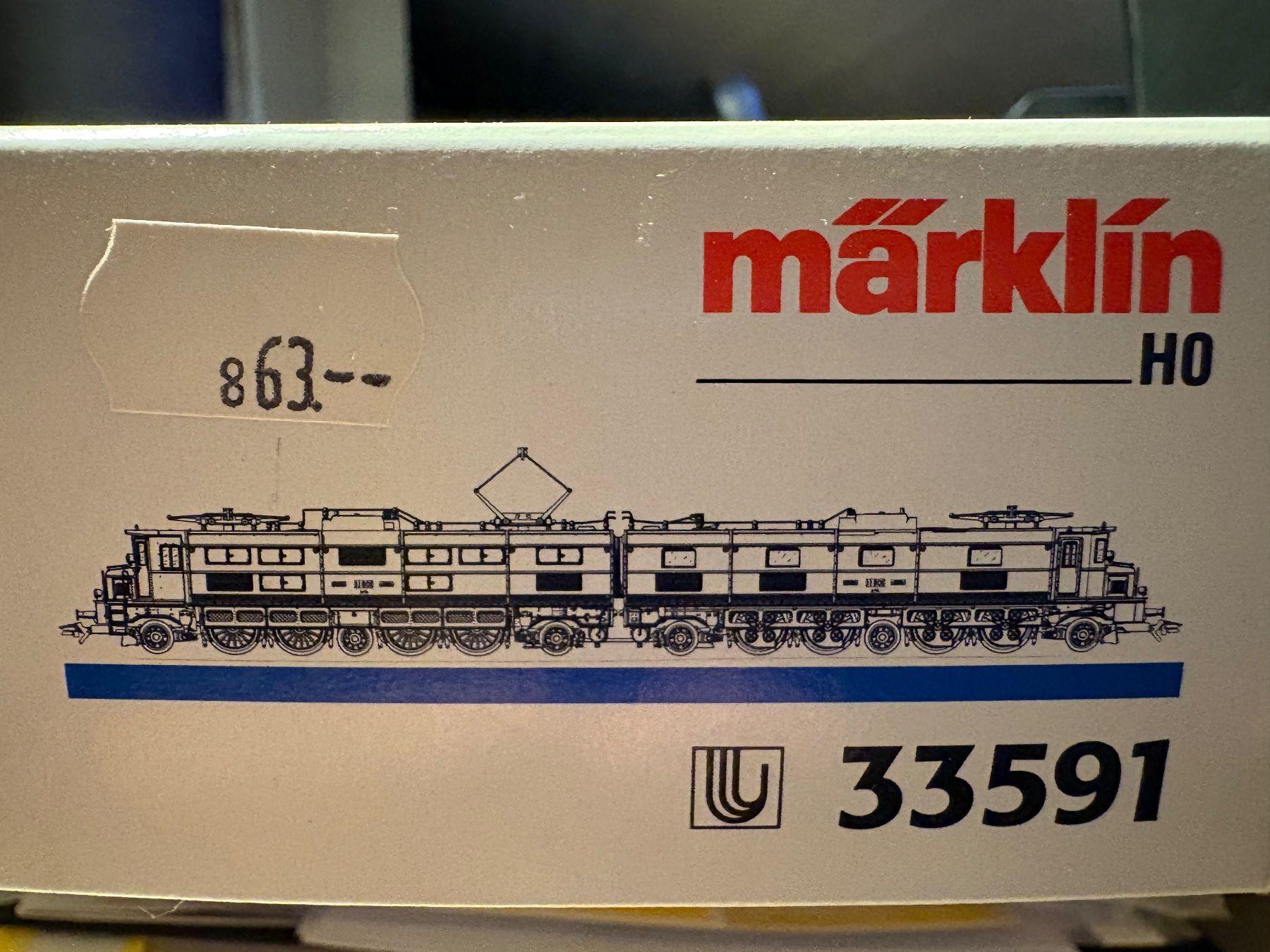 Märklin Modellini di ferrovie: Maerklin 33591 Ae 8/14 verte – Nuovo e nell'imballaggio originale da Corcelles Payerne venduto da Pierre66 8