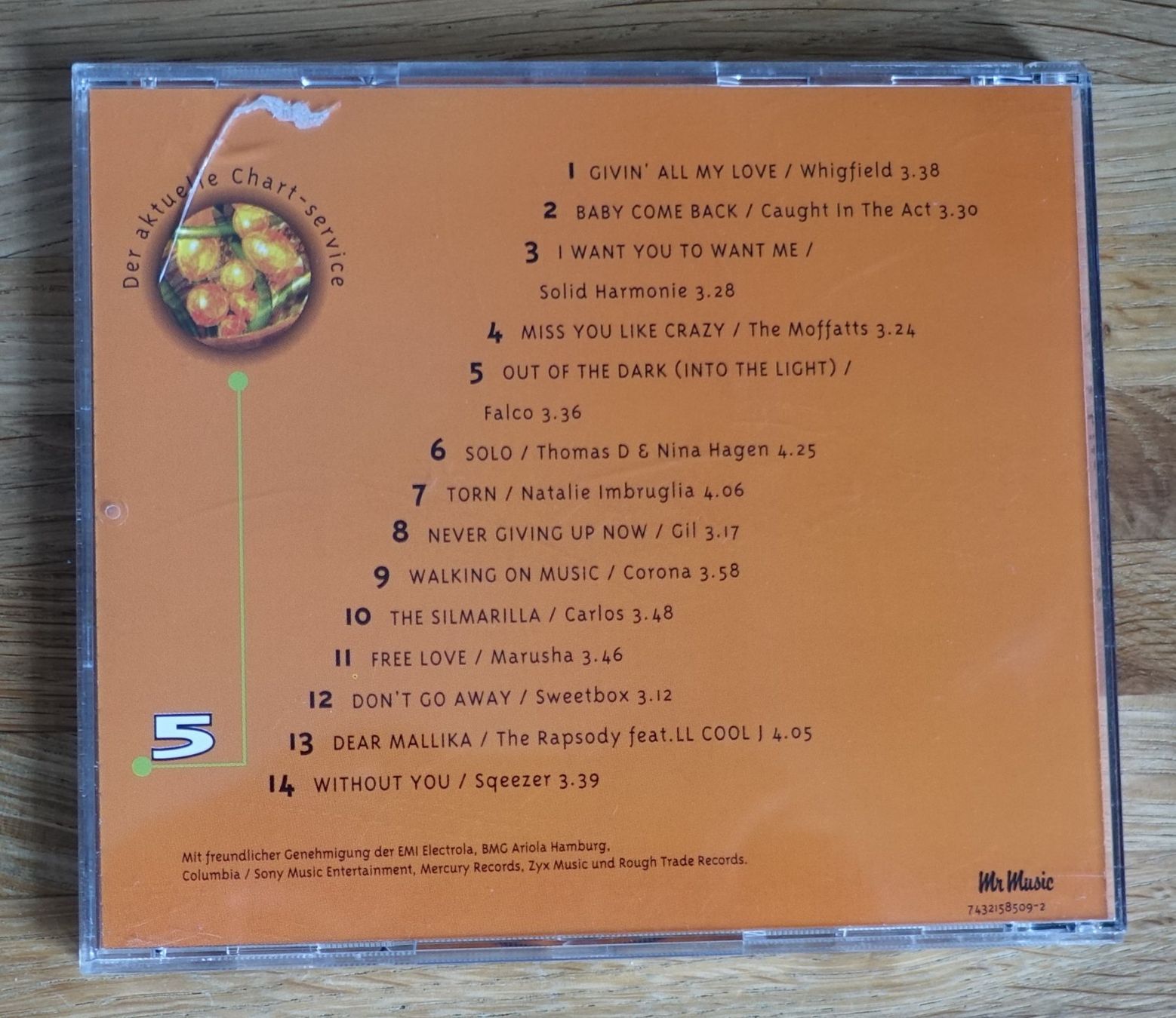 CD: Chart Hits Vol. 5 - F35 – Usato da Sessa venduto da fraenklishop 1