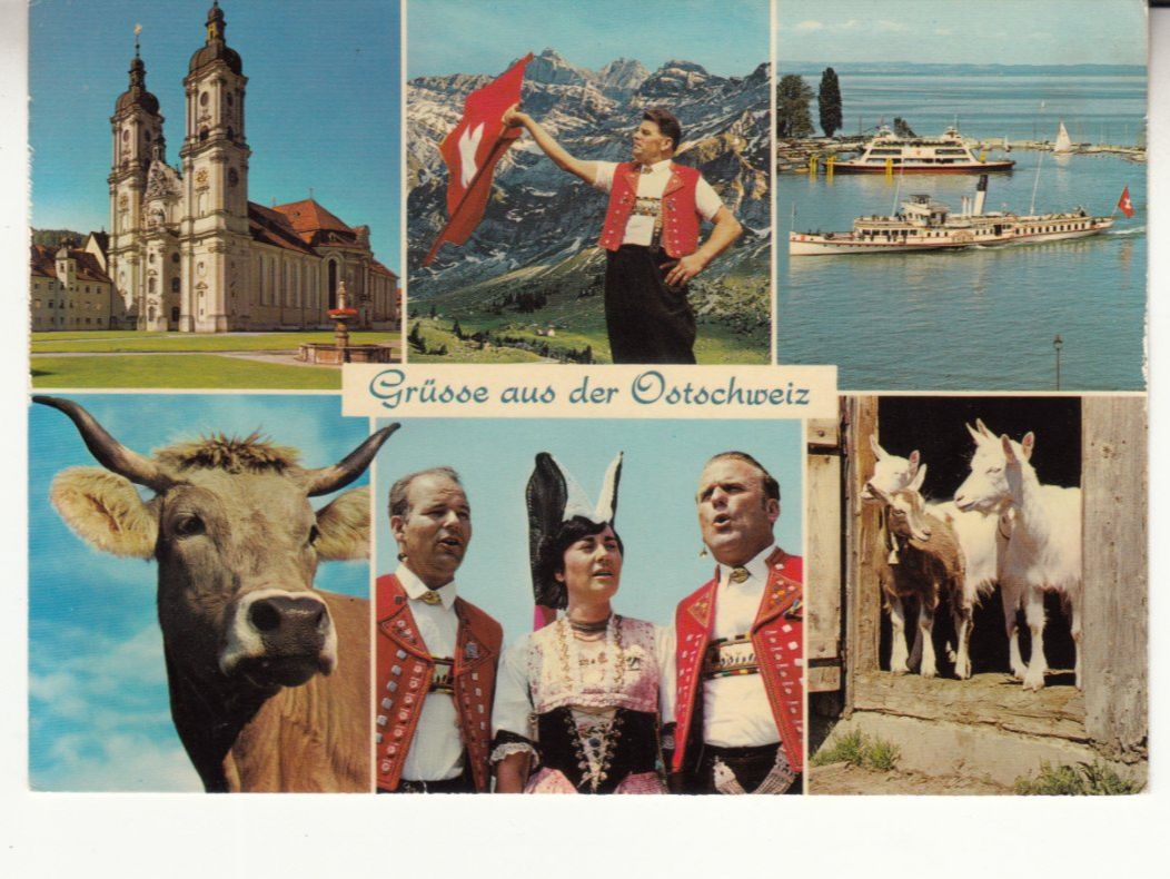 Cartoline postali: Ostschweiz ca. 1970 – Usato da Bürglen TG venduto da StampGraf