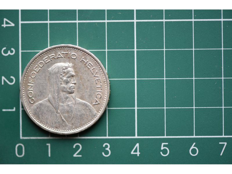 Tutti le monete: 835er silber 5 franken 1949 – Usato da Laupen BE venduto da Gufi57 1