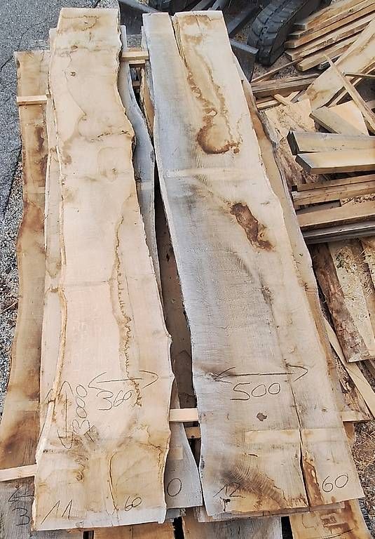 Articoli in legno: Eichenbretter 60mm / 3m / 6 Stück / Lufttrocken – Usato da Waldkirch venduto da bauprofi87 2