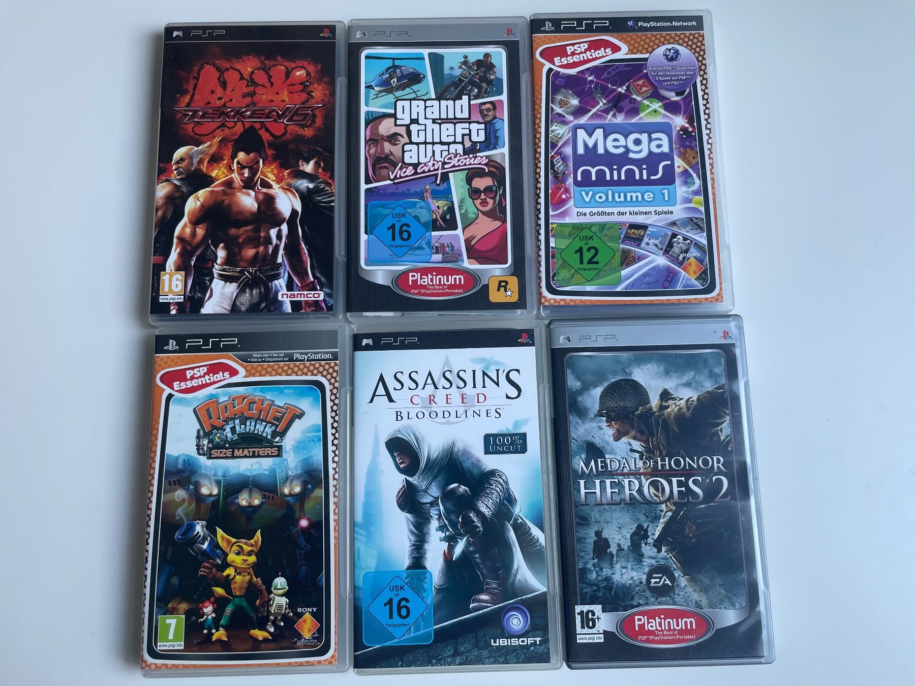 Sony Console: Sony PSP 6 Spiele – Usato da Dällikon venduto da buyandbehappy 4
