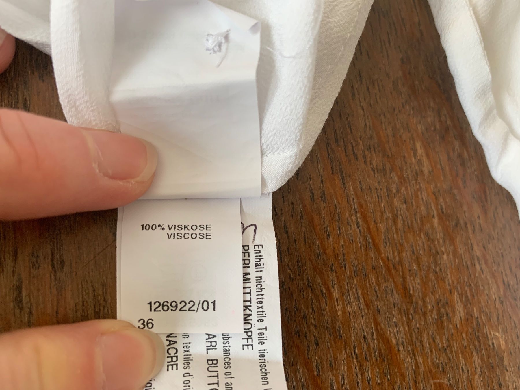 Blusen: Weisse Bluse von Jacques Britt Gr. 36 – Gebraucht aus Oberweningen von Bumblebee2 2