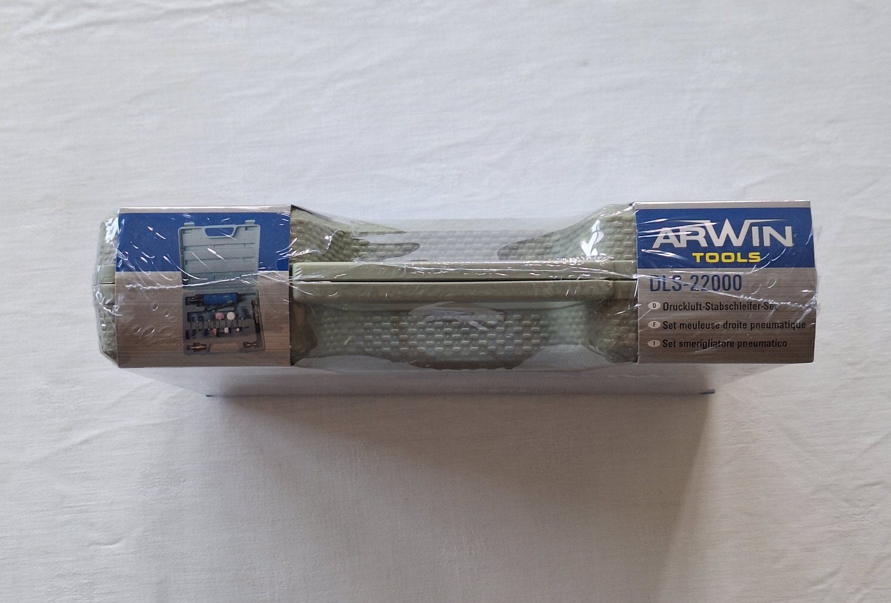 Smerigliatrici & Lucidatrici: Arwin Druckluft – Schleifer DLS-22000 – Nuovo e nell'imballaggio originale da Bergdietikon venduto da Zozo 1