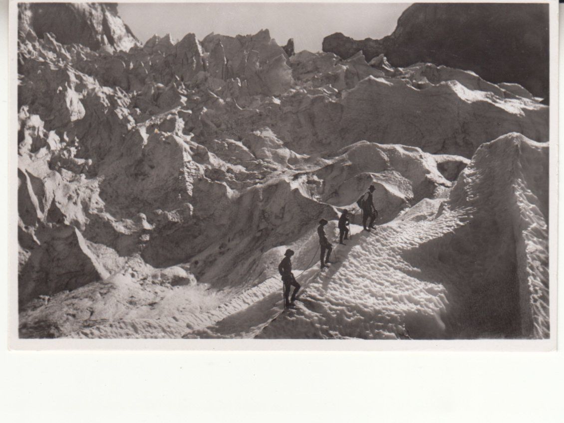 Cartes postales: Grindelwald Gletscherwanderung ca. 1940 – D'occasion à Bürglen TG par StampGraf