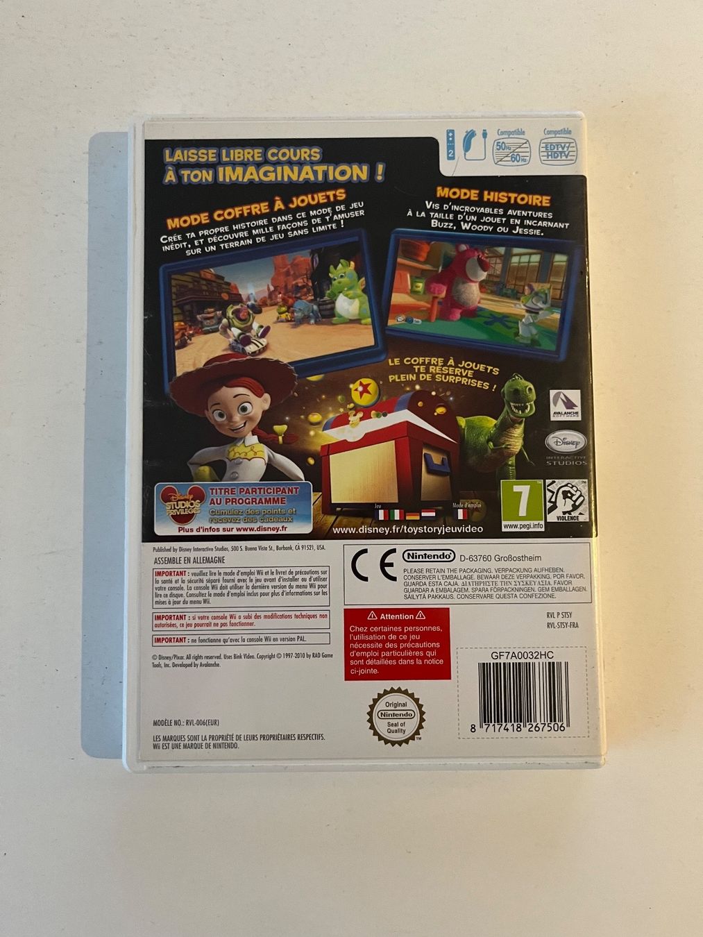 Spiele: Toy Story 3 Wii – Gebraucht aus Meyrin von  1