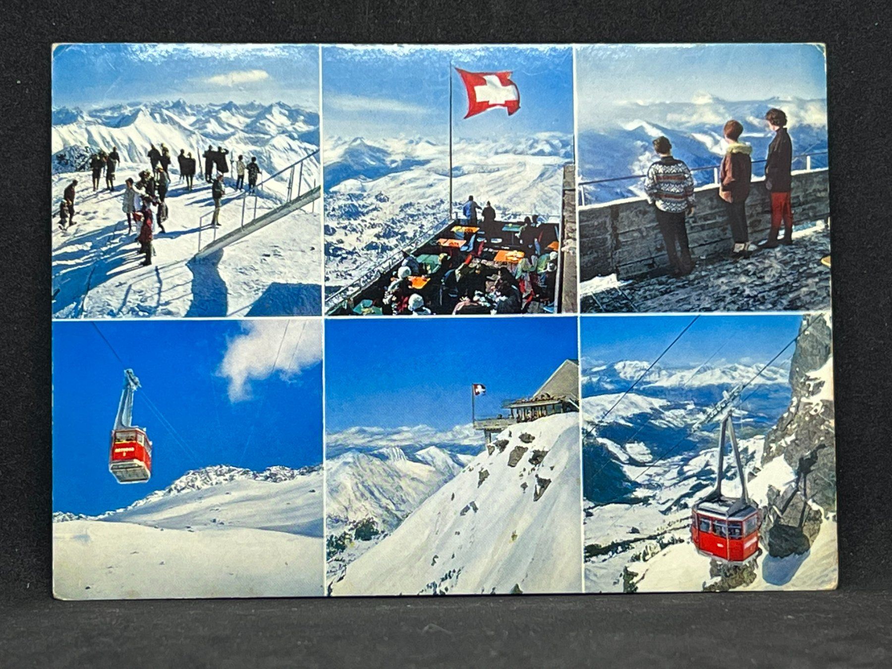 Ansichtskarten: Lenzerheide-Valbella, Luftseilbahn Parpaner Rothorn – Gebraucht aus Widnau von Brusi9