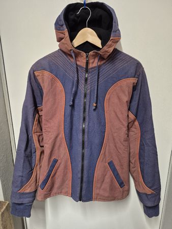 Tolle GOA Hippie Winter Jacke Gr.M, gefüttert