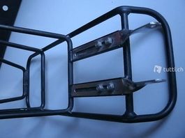Velopackträger    aus Aluminium, schwarz guten Zustand