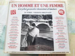 CDs Un homme une femme - les plus grandes chanson d'amour