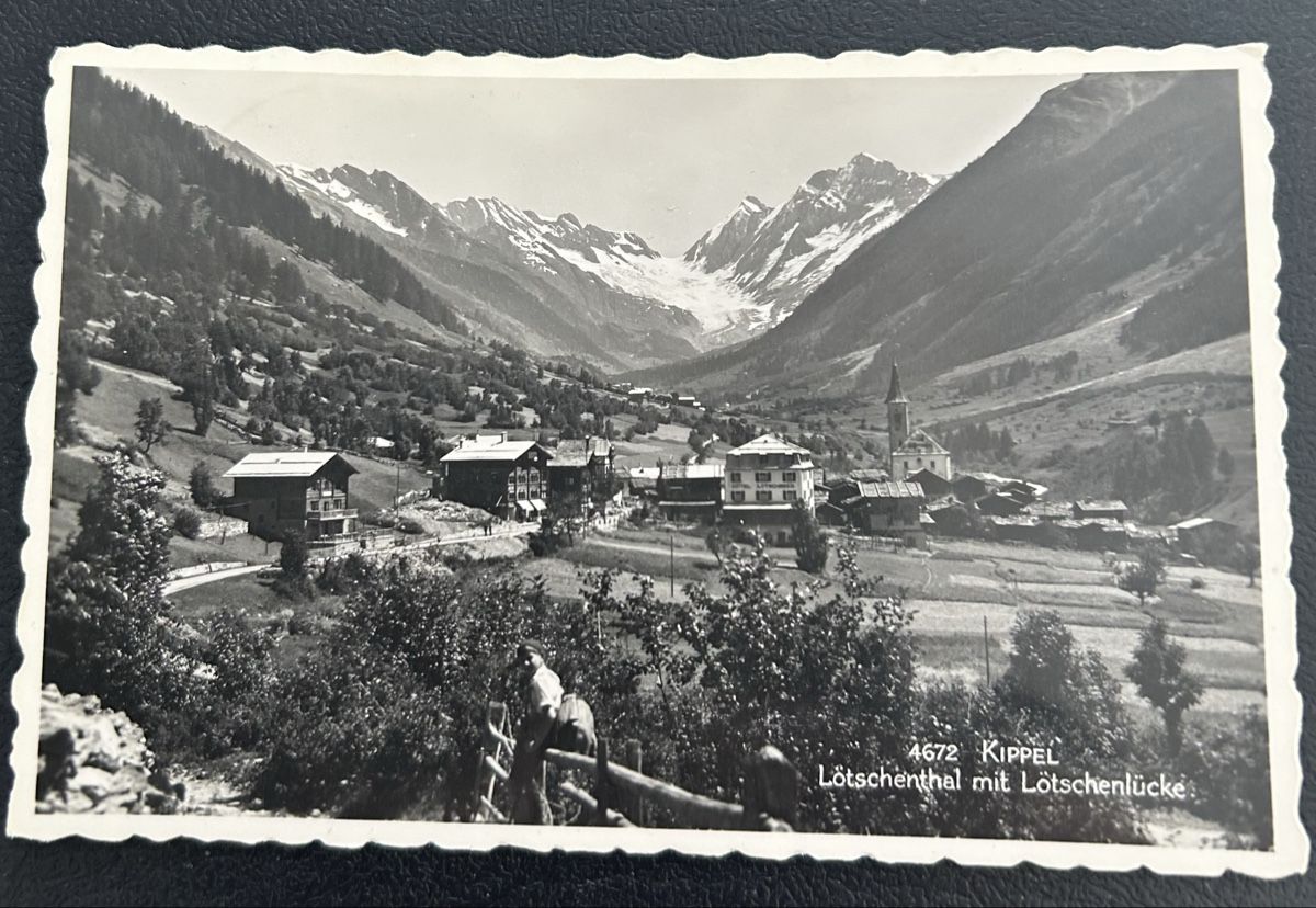 Ansichtskarten: Kippel im Lötschental  – Gebraucht aus Horw von Tellbub