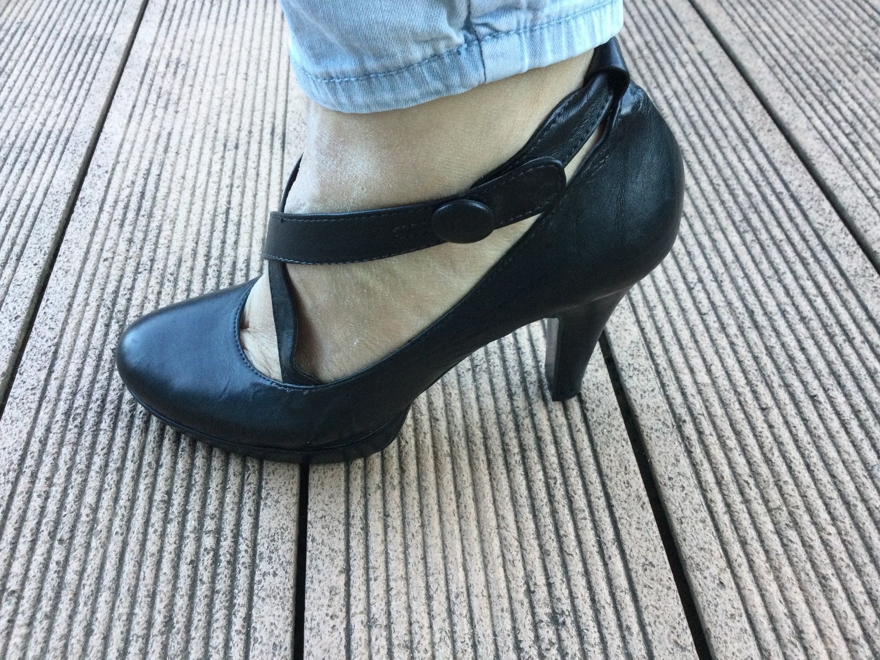 Max Mara Scarpe da donna: Chaussures noires CUIR, taille 40, NEUF – Nuovo e nell'imballaggio originale da Agiez venduto da chouchanelle 1