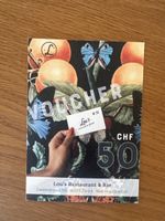 Gutschein Lou's Restaurant und Bar Zürich Wert 50 CHF