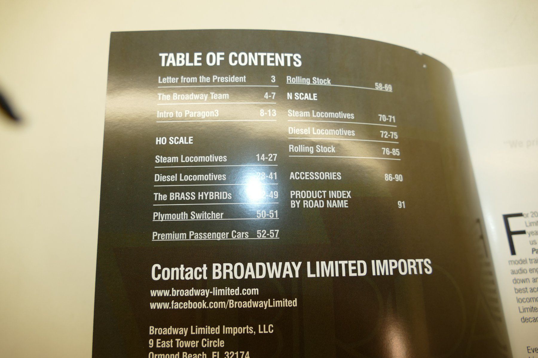 Broadway Modellini di ferrovie: Broadway Limited: 2015 Vol. 1 Product Guide – Usato da Niederhasli venduto da Flash32 1