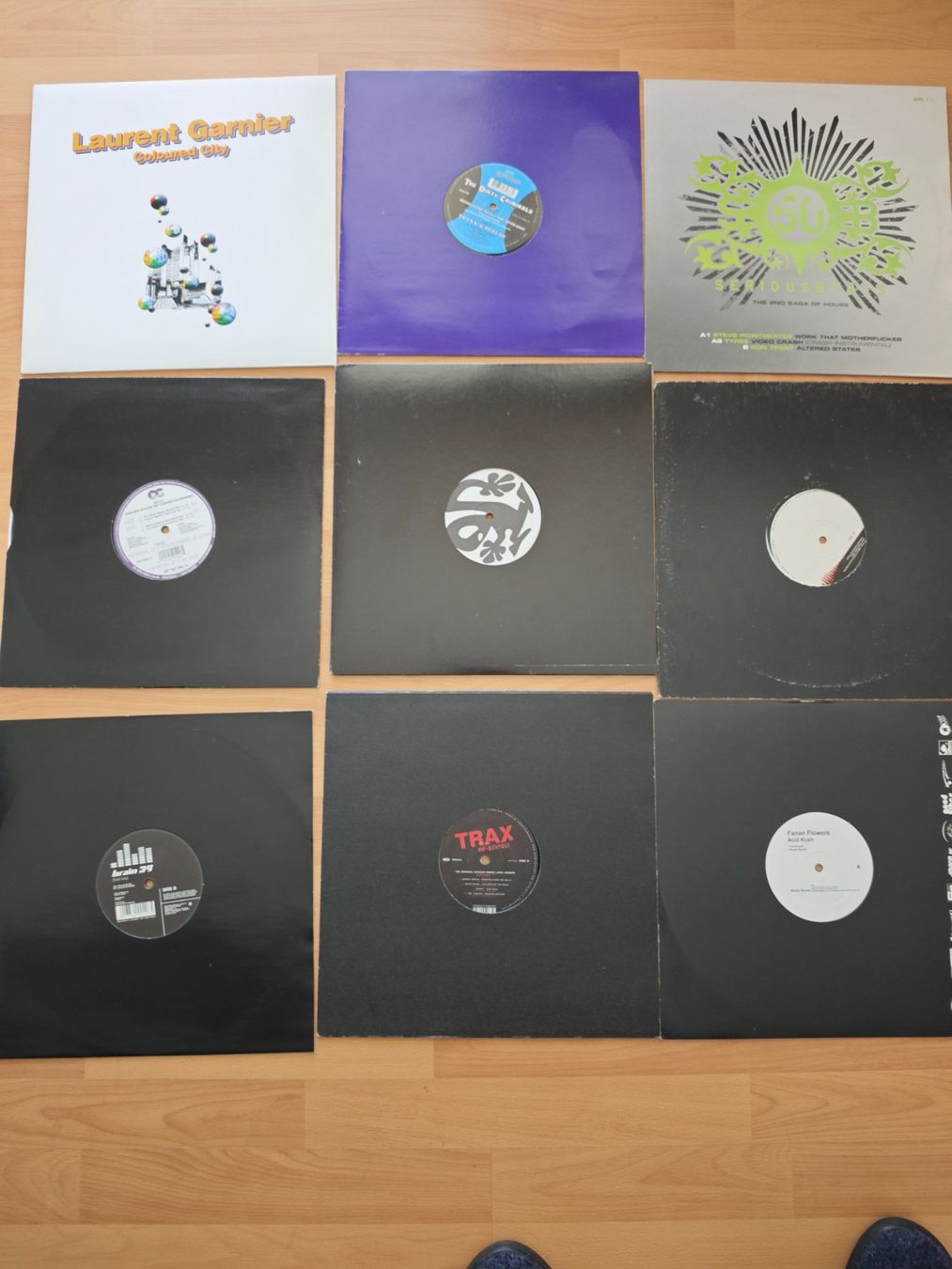 Dischi in vinile: 9 x Old school Techno/ Acid Vinyl – Usato da Sitterdorf venduto da denizio