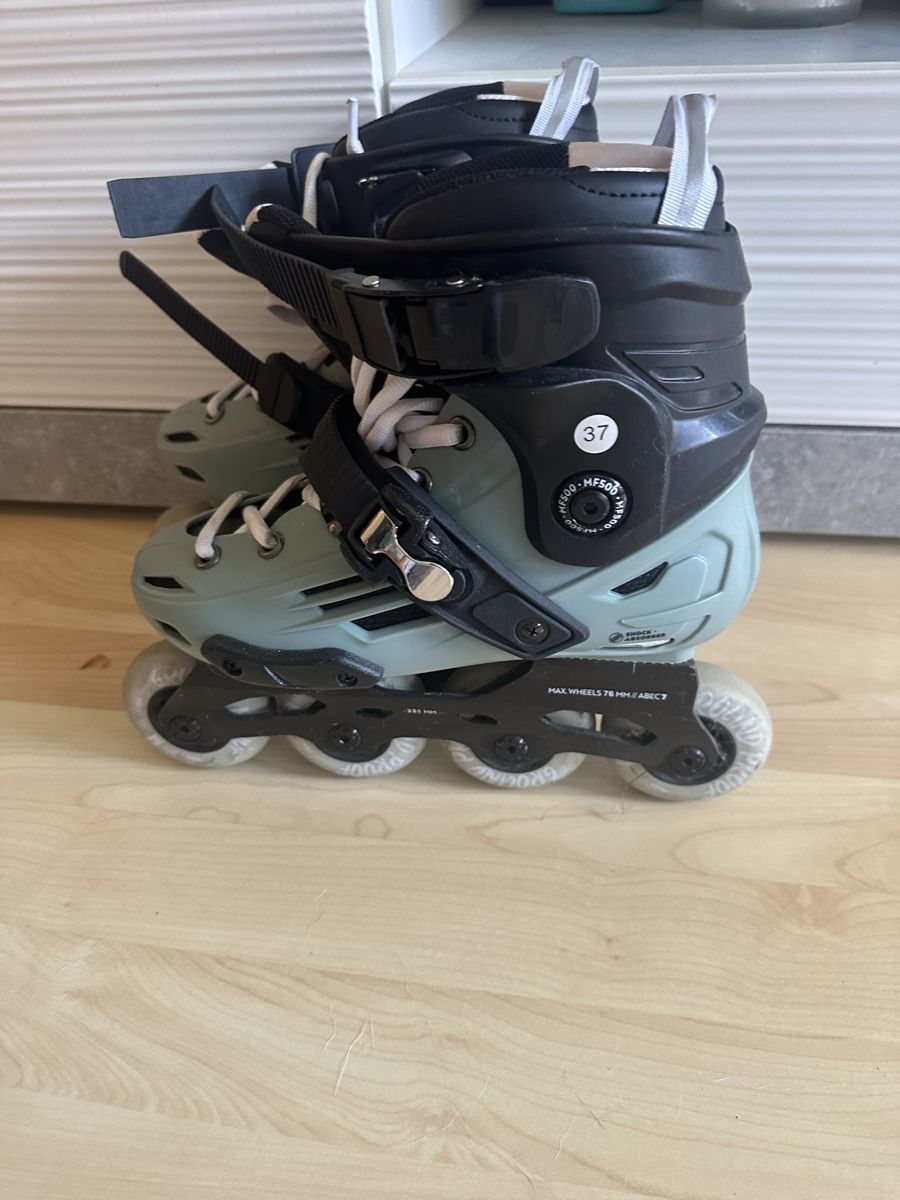 Decathlon Inline-Skating & Rollschuhe: Oxelo Inline Skates - Size 37 - Good Condition - Summer Fun! – Gebraucht aus Baden von atr_59qy 4