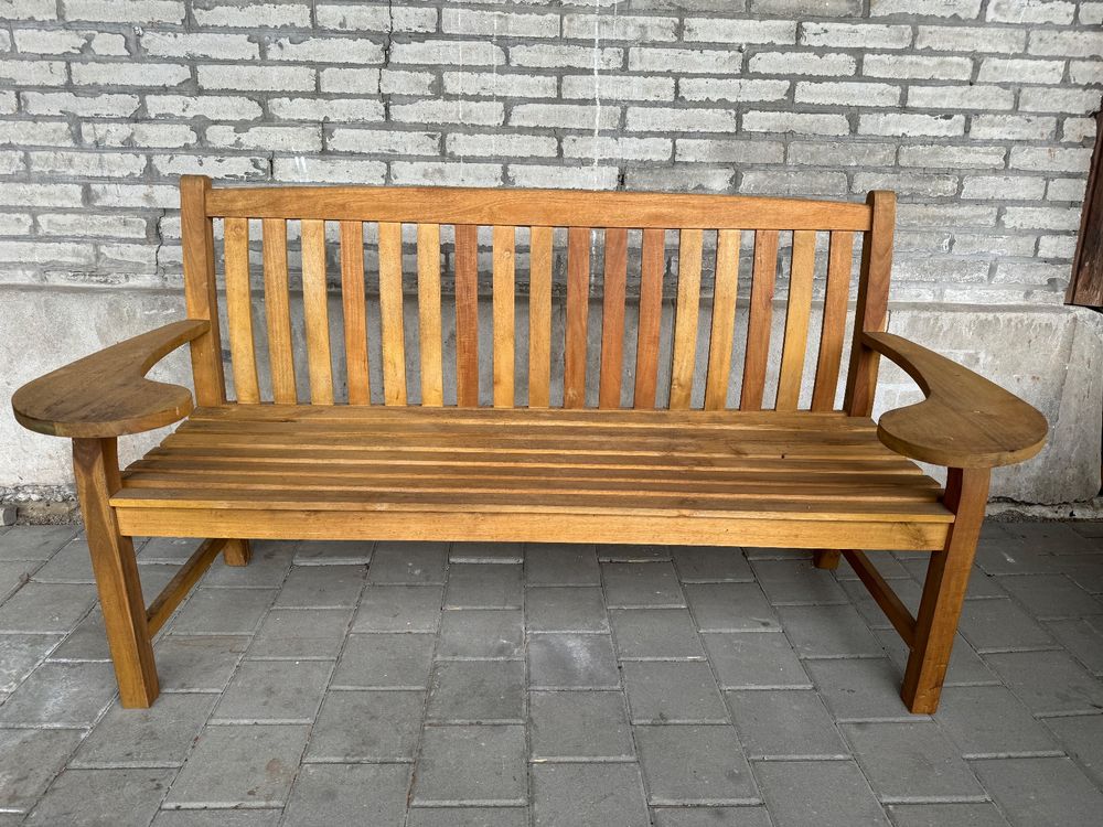 Gartenbank Holz Kaufen auf Ricardo