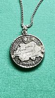 Anhänger – Medaillon „Schweiz“ aus Silber (800) 