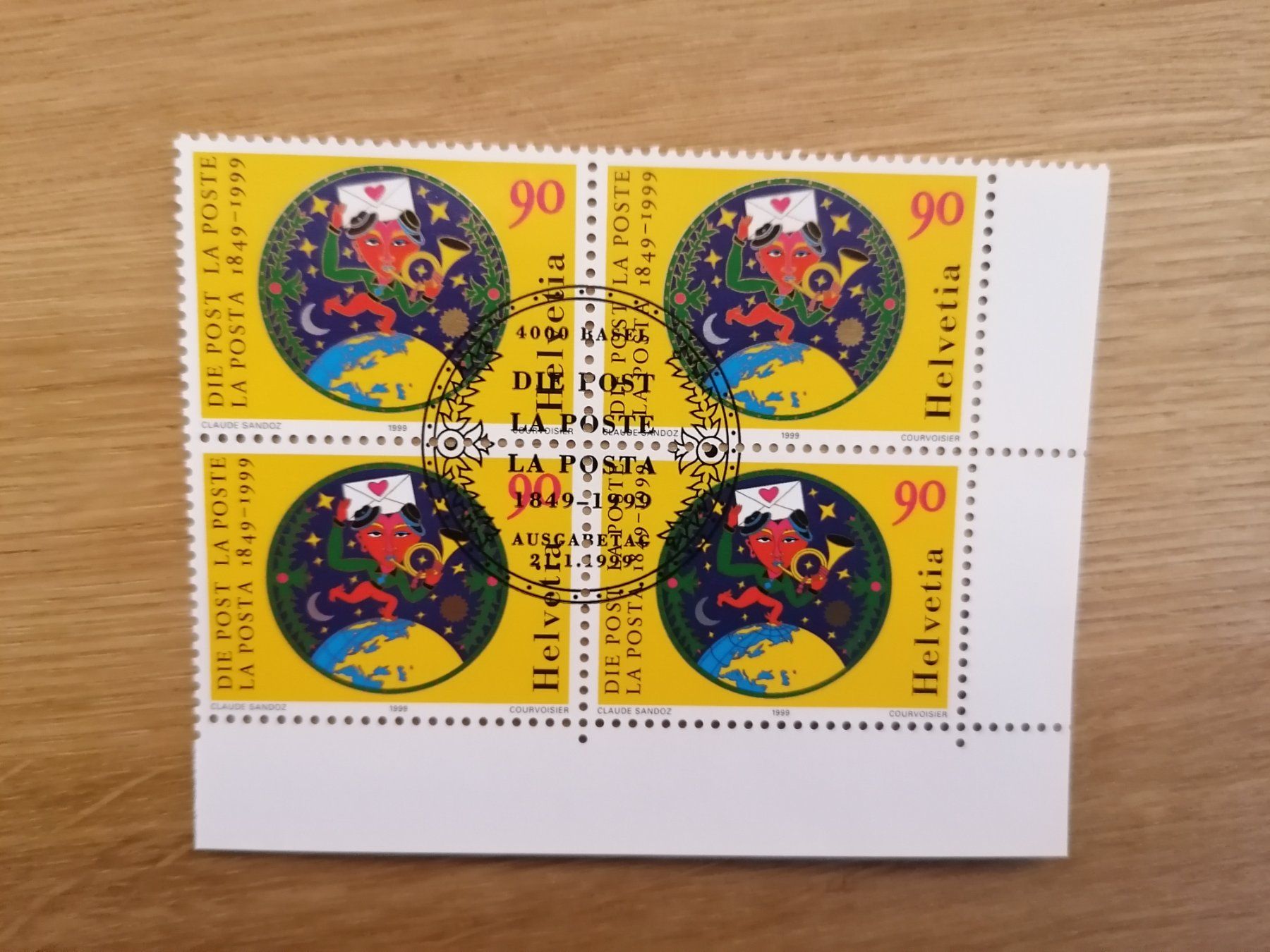Tutti i francobolli: 150 Jahre Post - 2teiliges Set – Nuovo (secondo la descrizione) da Erlinsbach SO venduto da lca_pn9p 2