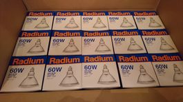 6 Stück PAR 38 EC Lampen. 60 Watt. Profi - Qualität. NEU&RAR
