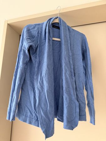 LAFAYETTE COLLECTION Strickjacke, hellblau, Gr. 0(XS) Top!
