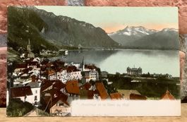 MONTREUX et la Dent du Midi - Lac Leman