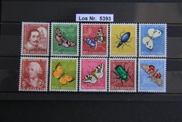 PJ 1956 + 57 Serien Postfrisch                      Los 5393