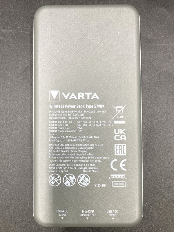 Varta Batterie: VARTA | Wireless Power Bank – Nuovo (secondo la descrizione) da Wittenbach venduto da Restwert_St-Gallen 6