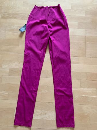 Colora dünne Damen Hose, Gr. XXS / XS, Dunkelpink, NEU