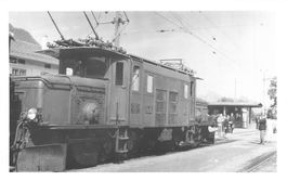 Landquart GR RhB Elektrolokomotive Ge 4/4 I 602 foto 14 x 9