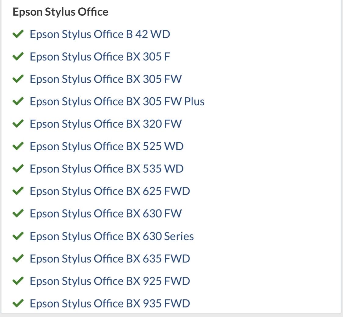 Epson Cartucce per stampanti & toner: Kompatible Epson-Patronen – Nuovo e nell'imballaggio originale da Rickenbach LU venduto da Paolo2060 3