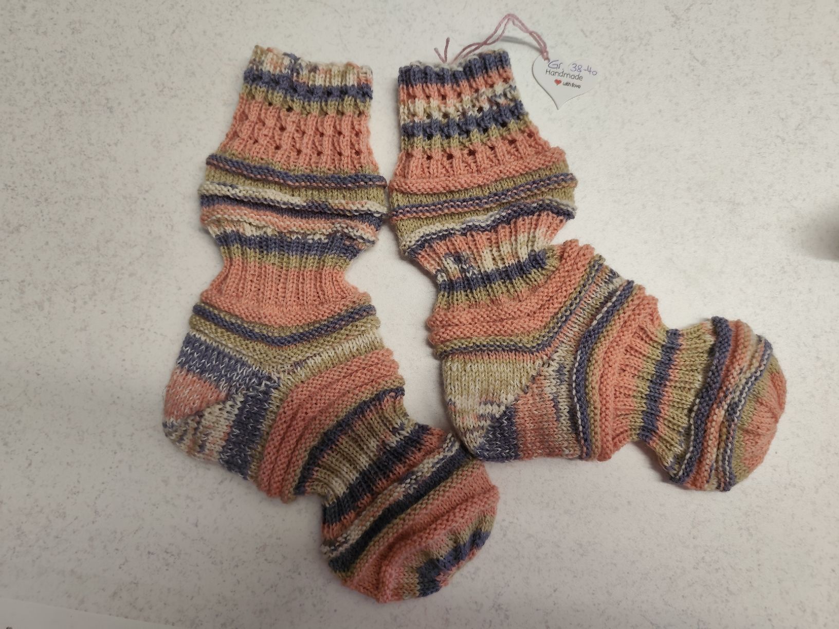 Calze: Handgestrickte Mojo Socken Gr. 38-40 – Nuovo e nell'imballaggio originale da Glarus venduto da Tutticolori55 3