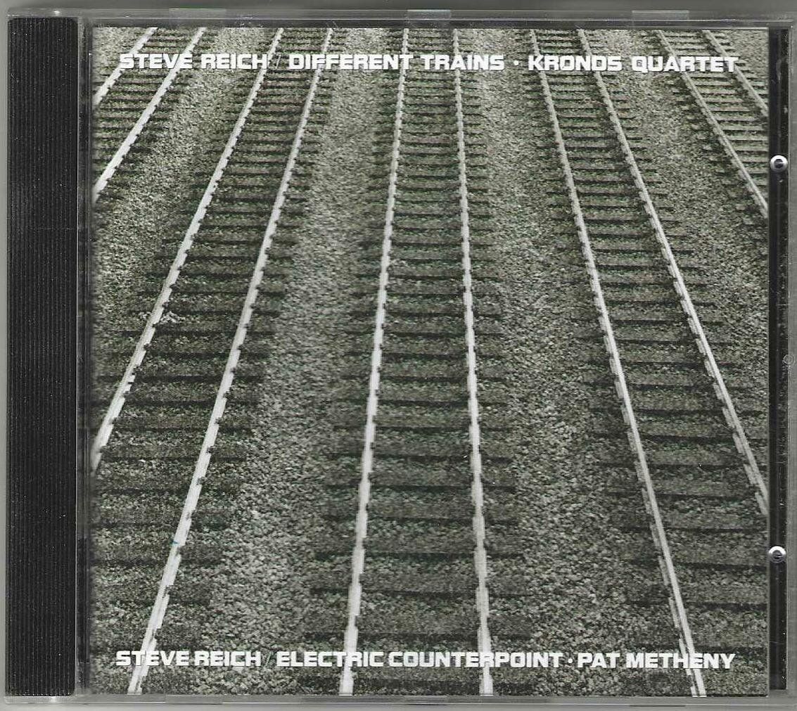 CDs: Steve Reich / Kronos Quartet / Pat Metheny – Different Train – Gebraucht aus Genève von CDLPBookS