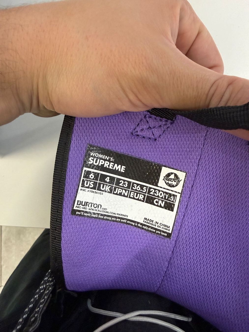 Burton Damenschuhe: Burton Supreme Snowboardschuh – Neu und originalverpackt aus Lenzburg von AlbaniSport 2