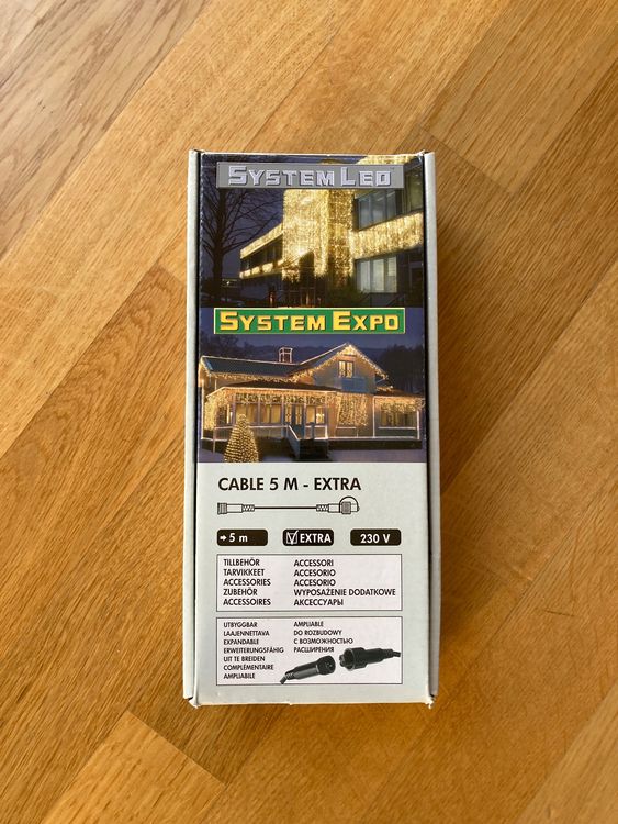 Star Trading System Expo Star Extra – Decorazione Luminosa A Stella Con 36 Luci Bianco Caldo – Per Interni/Esterni, Cavo Di Avviamento - 2