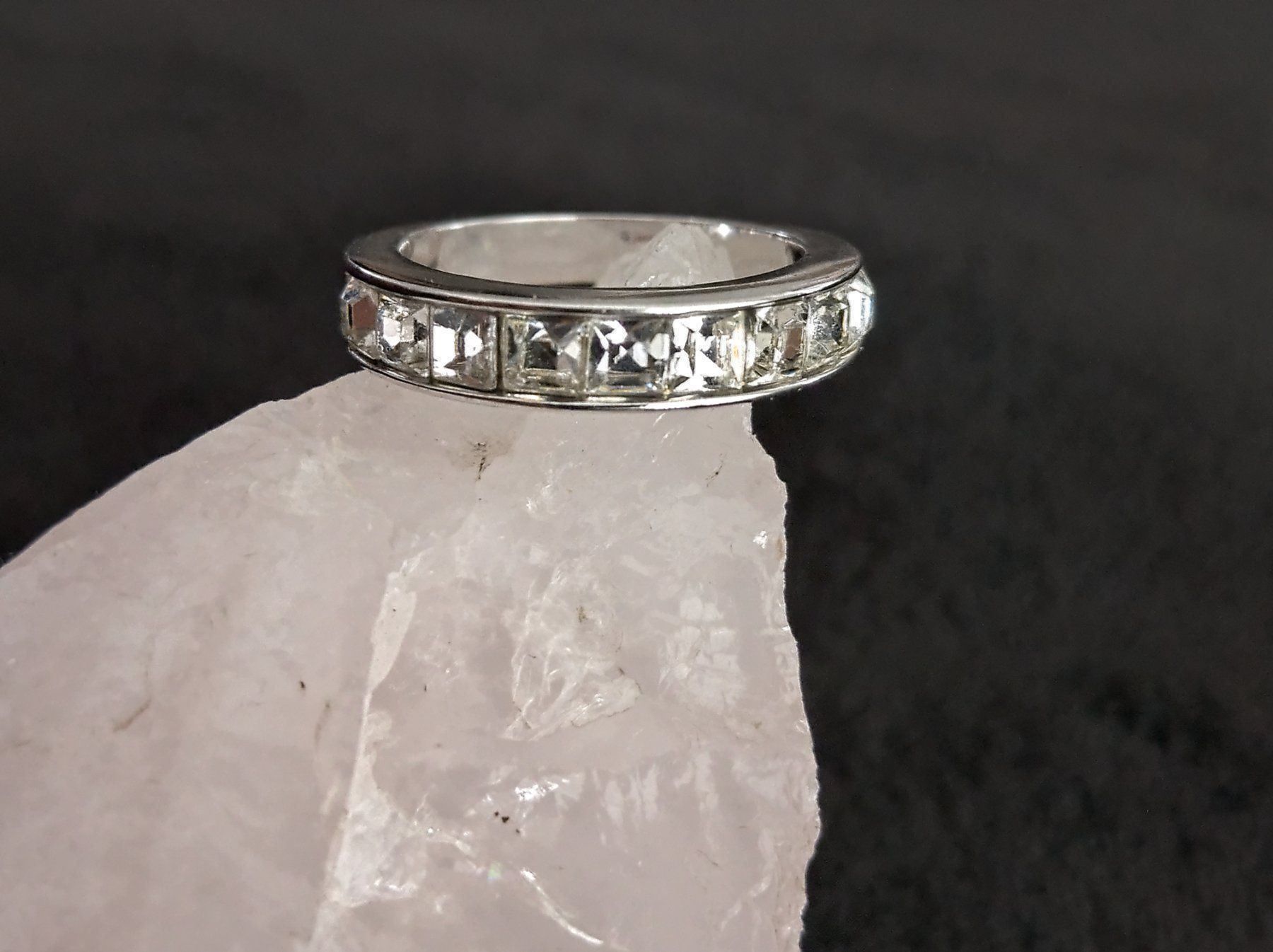 Swarovski Bagues: Ring Swarowski Silber – D'occasion à Istighofen par Ringparadies