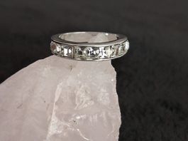 Ring Swarowski Silber