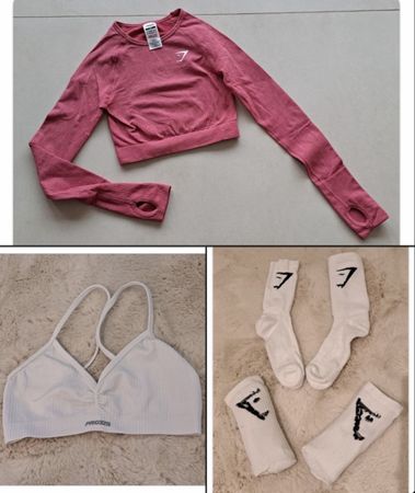 Sportkleidung Set Gymshark und Prozis, Gr. XS
