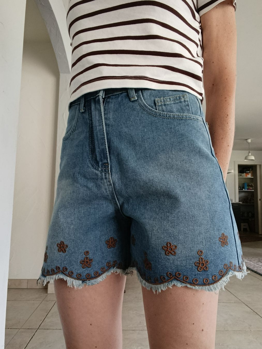 Pantaloni: SHORT JEAN BOHÈME XS – Nuovo (secondo la descrizione) da Sierre venduto da shirley04 1